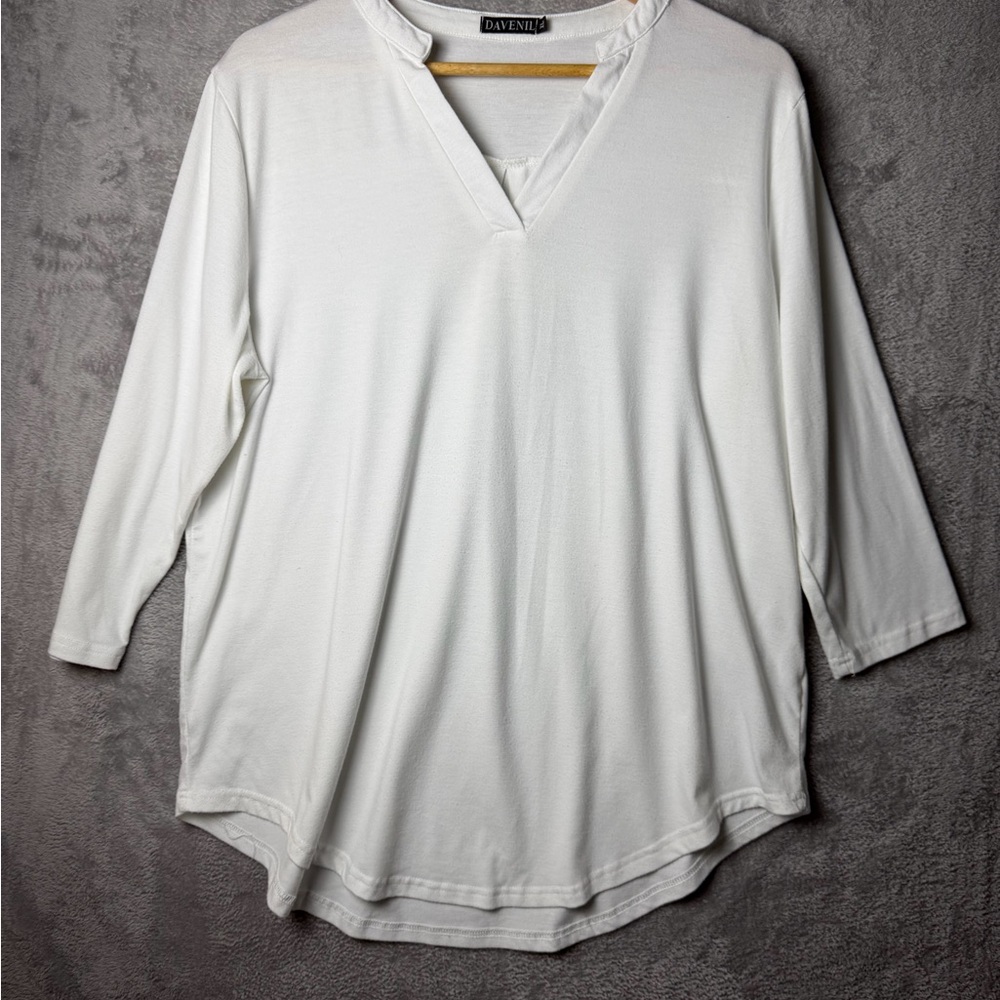 White Women'sTunic Top